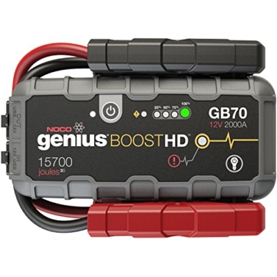 NOCO Genius Boost HD GB70 2000 Amp 12V UltraSafe Lithium Jump Starter - 