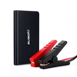 Suaoki U2 400A Peak Car Jump Starter 8000mAh Portable Battery Booster Power Bank with Intelligent Clamps and LED Flashlight Perfect for Automotive Truck Motorcycle Boat -