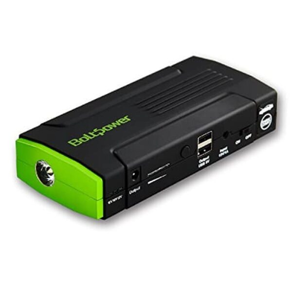 [Upgraded Model] Bolt Power D28 500 Peak Amp Portable Car Battery Jump
