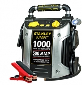 Stanley J5C09 1000 Peak Amp Jump Starter with Compressor -