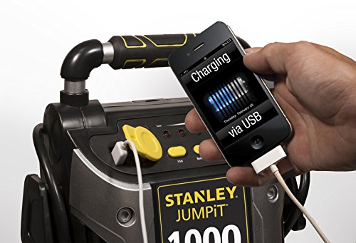 Stanley J5C09 1000 Peak Amp Jump Starter with Compressor - 