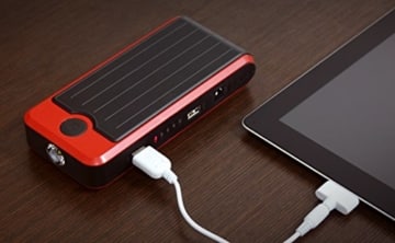 PowerAll PBJS12000R Rosso Red/Black Portable Power Bank and Car Jump Starter - 