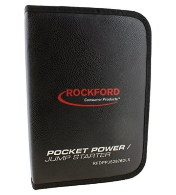 Rockford RFDJS2976DLX Portable Power Source Mini Jump Starter -