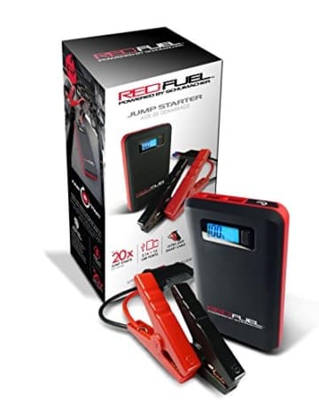 Schumacher SL65 Red Fuel 8,000mAh Lithium Power Jump Starter and Portable Mobile Power - 