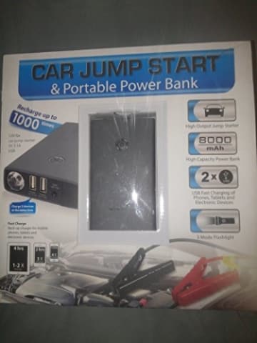 Winplus Car Jump Start & Portable Power Bank - Small Size Lots of Power! -