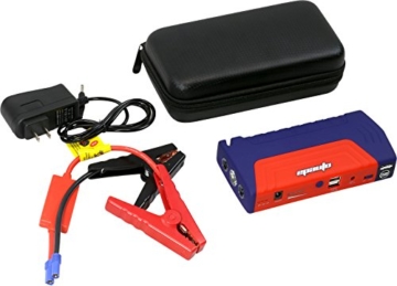 EPAuto 600A Peak 13000mAh Portable Car Jump Starter Battery Booster with USB Power Bank and Emergency Flashlight - 