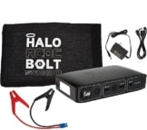 HALO Bolt Portable Charger & Car Jump Starter w/ LED Floodlight Black 0nly -