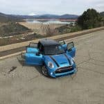 2017 Mini Cooper blue color MINI Hardtop 4 Door hd wallpaper