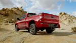 2019 Toyota Tundra red color off road side view full hd 4k wallpaper