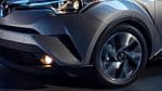 Toyota CH-R front headlights view images and photos