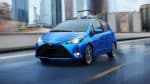 Toyota Yaris 2018 2019 blue color hd wallpaper and images - upcoming cars 2018 2019