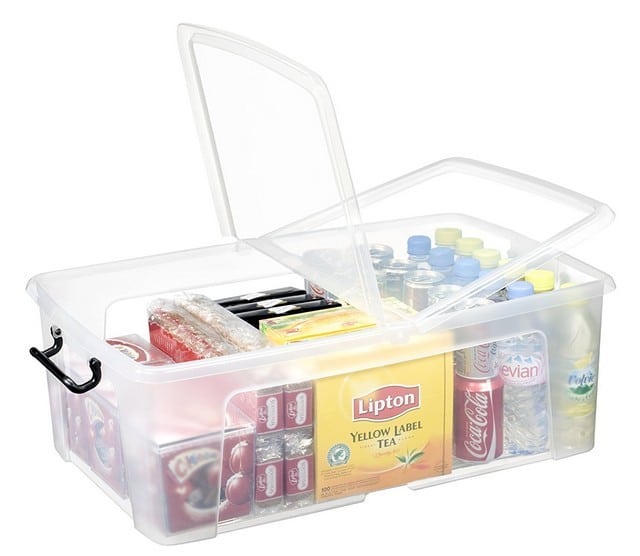 plastic storage box
