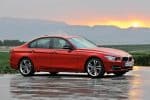 Red color 2017 BMW 3 Series hd wallpaper - 2017 BMW 3 Series HD wallpaper