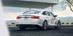 2018 Chevrolet Malibu white back side rear view hd wallpaper