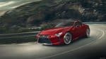 2018 Lexus LC red color 4k uhd wallpaper