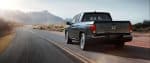 2018 Honda Ridgeline on highway black color rear side 4k hd wallpaper