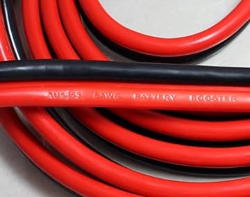 Cartman Booster Cables in Carry Bag, 6 Gauge 16 Feet Jump Cable with UL listed - 5