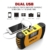 GOOLOO 1000A Peak 20800mAh Portable Car Jump Starter (Up to 8.0L Gas, 6.0L Diesel Engine) 12V Auto Battery Booster Phone Charger Power Pack Built-in LED Light and Smart Protection - 3