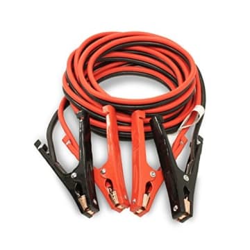 Jumper Cables 4 Gauge Extra Long (20 feet) w/ Carry Bag & Emergency Auto Escape Tool | Quality Battery Booster Cables w/ High Capacity (400 AMP), Tough Insulation and Alligator Clamps for Car, Truck - 7