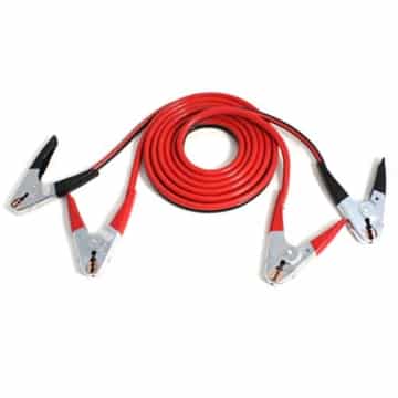 OxGord Jumper Cable 4 Gauge x 25 Feet Commercial Grade 500 AMP Non Tangle Battery Booster Starter with Carry Case - 2