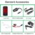 BASAF Car Jump Starter 600A Peak (up to 5.0L Gas or 2.8T/3.0L Diesel), Portable Battery Booster Pack Emergency Kit, JX10 Multifunction Power Bank with Smart USB Charge Port, LED SOS Light - 7