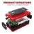 GOOLOO 600A Peak 15000mAh Car Jump Starter (Up to 6.0L Gas or 4.5L Diesel Engine) Portable Power Pack Auto Battery Booster Phone Charger with Dual Quick Charge Output, Built in LED Light, Black/Red - 5