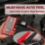 GOOLOO 600A Peak 15000mAh Car Jump Starter (Up to 6.0L Gas or 4.5L Diesel Engine) Portable Power Pack Auto Battery Booster Phone Charger with Dual Quick Charge Output, Built in LED Light, Black/Red - 7