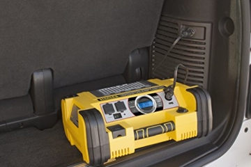 STANLEY FATMAX PPRH7DS Professional Power Station: 1400 Peak/700 Instant Amps, 500W Inverter, 120 PSI Air Compressor - 3