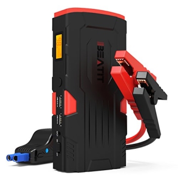 Beatit 800A Peak 18000mAh Portable Car Jump Starter With Smart Jumper Cables (Up to 6.0L Gas or 5.0 Diesel Engines) Auto Battery Booster Power Pack Phone Power Bank With Smart Charging Ports - 1