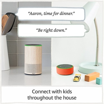 Echo Dot Kids Edition, a smart speaker with Alexa for kids - blue case - 5