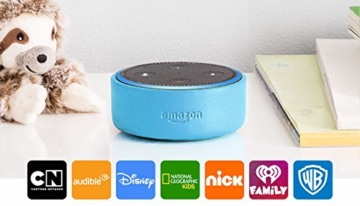 Echo Dot Kids Edition, a smart speaker with Alexa for kids - blue case - 8
