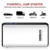 Quick Charge In & Out, GOOLOO 450A Peak Car Jump Starter (Up to 4.5L Gas or 2.5L Diesel Engine) Power Pack 12V Auto Battery Booster Portable Phone Charger, Built-in LED Light, Black/White - 2