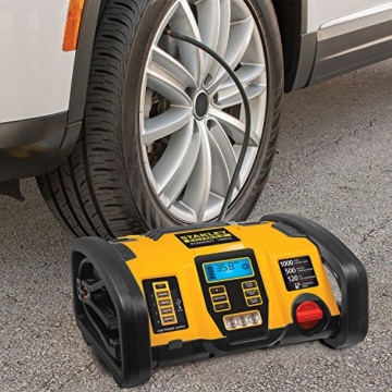 Stanley Fatmax 1000 Peak Amp Power Station - Jump Starter, Air Pressure, Power Up - 4