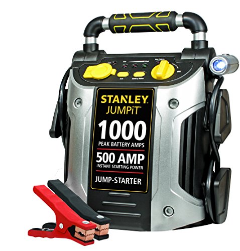 STANLEY J509 Jump Starter: 1000 Peak/500 Instant Amps - 1