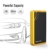 [Ultra Compact] DBPOWER 300A Peak 8000mAh Portable Car Jump Starter (Only for Gas Engine up to 2.5L) Auto Battery Booster Charger Portable Phone Charger Built-in LED Flashlight  (Yellow) - 3