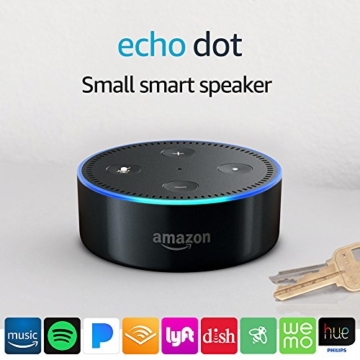 Echo Dot (2nd Generation) - Smart speaker with Alexa - Black - 4