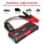 GOOLOO [Quick Charge 3.0 & Type-C] 1500A Peak SuperSafe Car Jump Starter PD 15W Auto Battery Booster Power Pack Portable Phone Charger with Dual USB, Built-in LED Light and Smart Protect - 2
