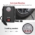 Digital Tire Inflator, GOOLOO 12V DC Air Compressor, Portable Auto Electric 150 PSI Tyre Pump with Tire Pressure Monitor and Preset for Car, Bicycle, Motorcycles, Sport Balls and Other Inflatables - 4