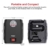 Digital Tire Inflator, GOOLOO 12V DC Air Compressor, Portable Auto Electric 150 PSI Tyre Pump with Tire Pressure Monitor and Preset for Car, Bicycle, Motorcycles, Sport Balls and Other Inflatables - 5