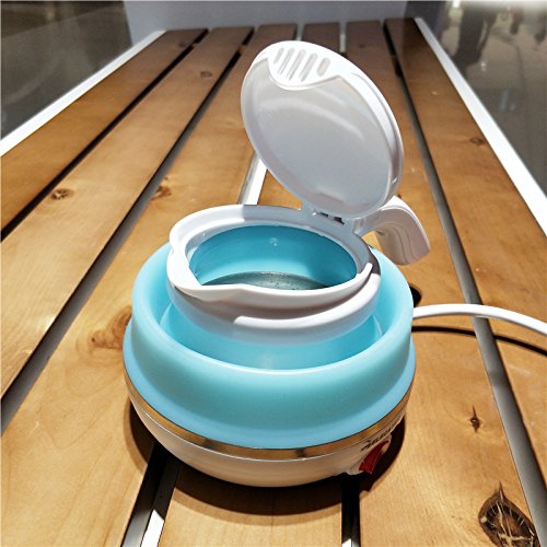Burling mini electric travel kettle open