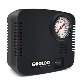 GOOLOO DC 12V Portable Air Compressor - 300 PSI Tire Inflator Pump for Car, Bicycle, Motorcycles, Balls and Others - 1