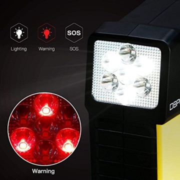 DBPOWER Portable 12V DC Tire Inflator, Digital LCD Display Air Compressor Pump for Cars, Bicycles and Balls with 3 Modes Function LED Lighting - 6