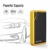 [Ultra Compact] DBPOWER 300A Peak 8000mAh Portable Car Jump Starter (Only for Gas Engine up to 2.5L) Auto Battery Booster Charger Portable Phone Charger Built-in LED Flashlight (Yellow) - 3