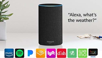 Echo (2nd Generation) - Smart speaker with Alexa - Charcoal Fabric - 20