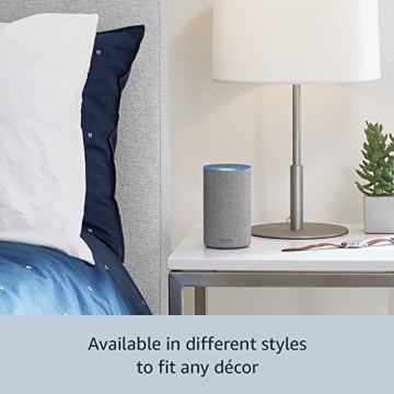 Echo (2nd Generation) - Smart speaker with Alexa - Charcoal Fabric - 31