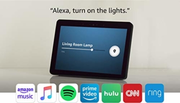 All-new Echo Show (2nd Gen) – Premium sound and a vibrant 10.1” HD screen - Charcoal - 10