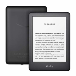 All-new Kindle - Now with a Built-in Front Light - Black - Includes Special Offers - 1