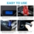 DBPOWER 1200A Peak Output Portable Car Jump Starter (for 6.5L gas/5.2L diesel engines), Battery Booster Power Pack, QC 3.0 Power Pack Phone Charger with Built-in LED Emergency Flashlight - 7