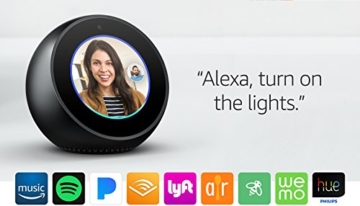 Echo Spot - Smart Alarm Clock with Alexa - Black - 9