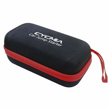 Hard EVA Carrying Storage Case Bag Fit LEMSIR C01 12V Portable Car Jump Starter Auto Battery Booster Power Pack - 1